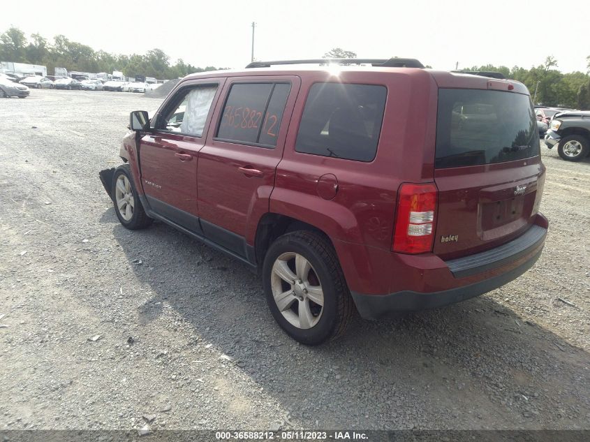 2016 JEEP PATRIOT LATITUDE - 1C4NJPFB9GD628694