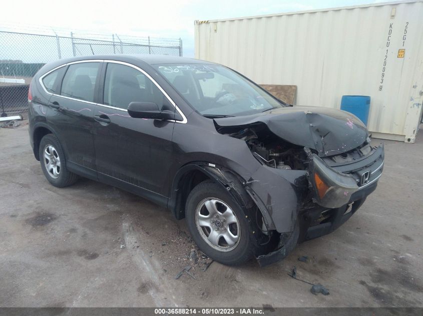 2013 HONDA CR-V LX - 5J6RM4H30DL010253