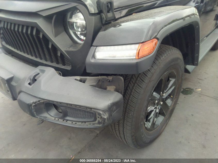 2020 JEEP WRANGLER UNLIMITED SAHARA - 1C4HJXEN5LW203416