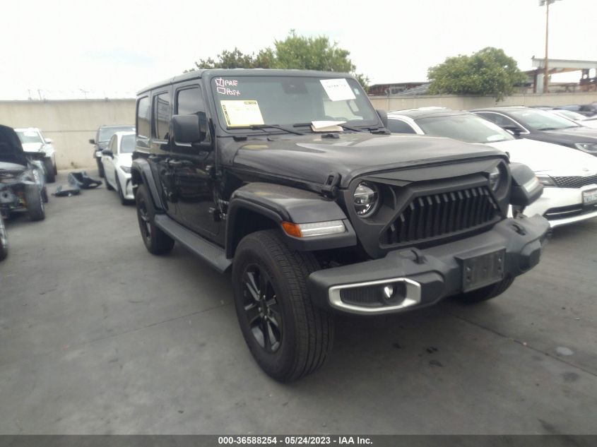 2020 JEEP WRANGLER UNLIMITED SAHARA - 1C4HJXEN5LW203416