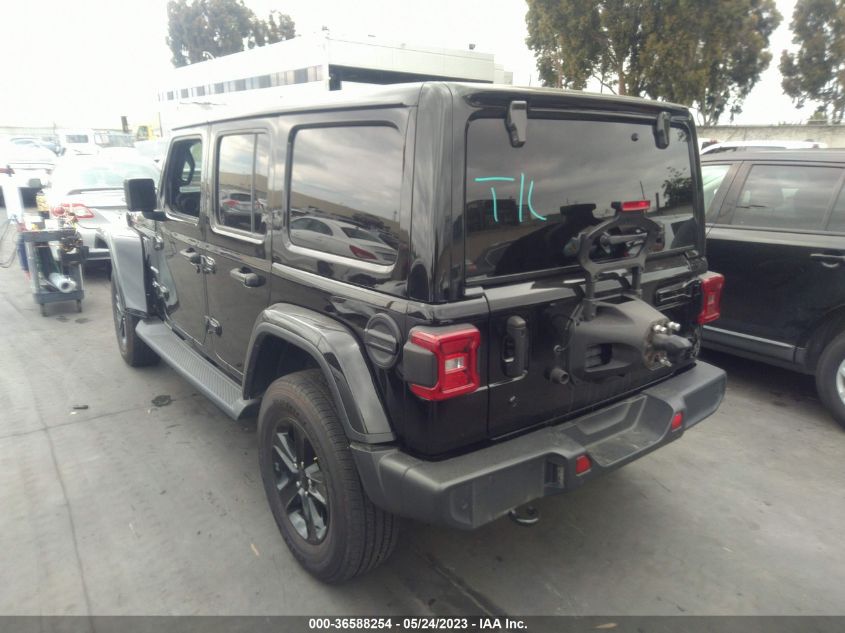 2020 JEEP WRANGLER UNLIMITED SAHARA - 1C4HJXEN5LW203416
