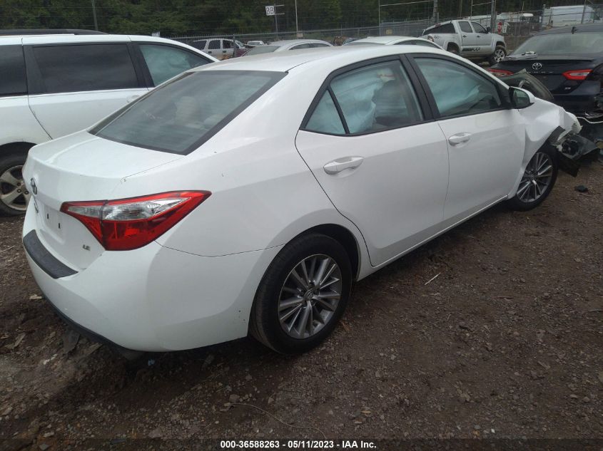 2014 TOYOTA COROLLA L/LE/S/S PLUS/LE PLUS - 5YFBURHE3EP114525