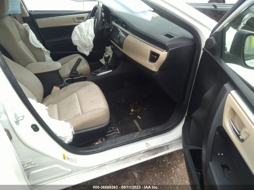 2014 TOYOTA COROLLA L/LE/S/S PLUS/LE PLUS - 5YFBURHE3EP114525