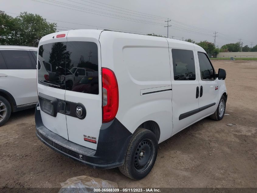 2015 RAM PROMASTER CITY CARGO VAN TRADESMAN ZFBERFAT9F6A76500