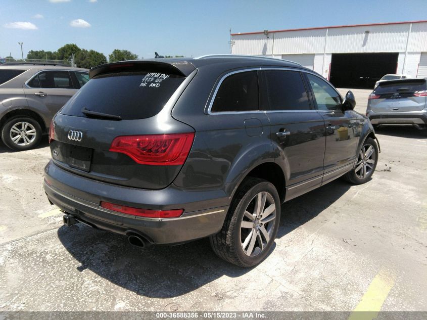 2013 AUDI Q7 3.0T PREMIUM PLUS - WA1LGAFE1DD017125