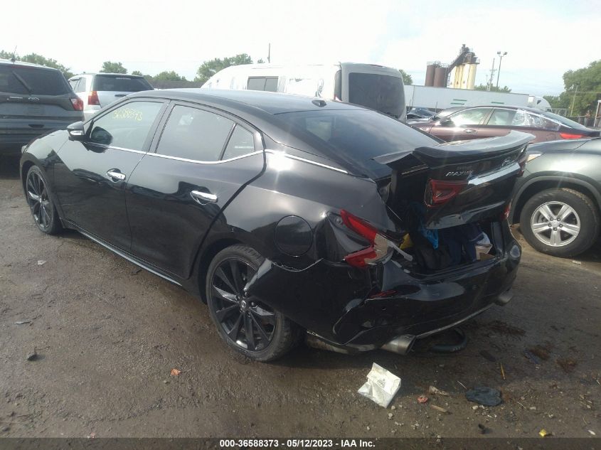 2017 NISSAN MAXIMA SR - 1N4AA6AP7HC412321