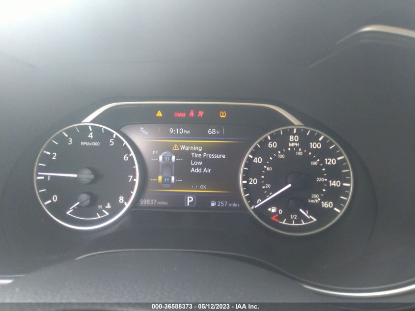 2017 NISSAN MAXIMA SR - 1N4AA6AP7HC412321