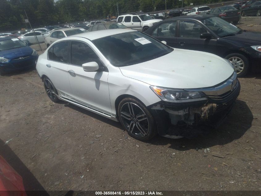 2017 HONDA ACCORD SEDAN SPORT SE - 1HGCR2F10HA170347