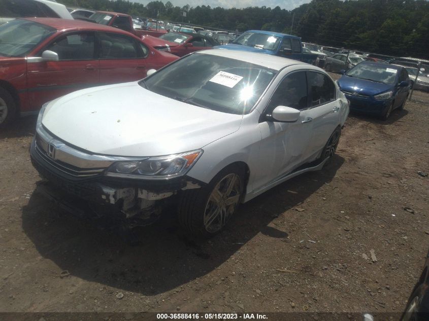 2017 HONDA ACCORD SEDAN SPORT SE - 1HGCR2F10HA170347