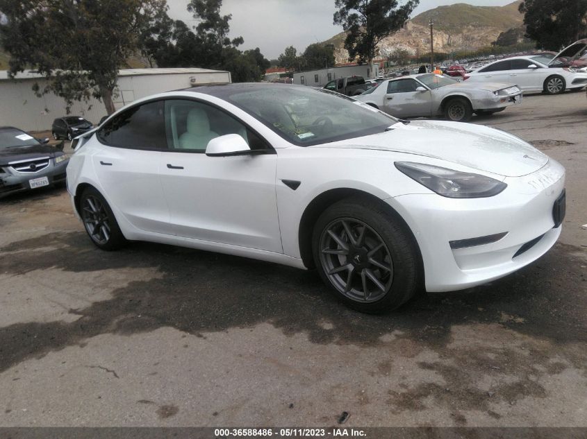 2021 TESLA MODEL 3 LONG RANGE - 5YJ3E1EB0MF937033