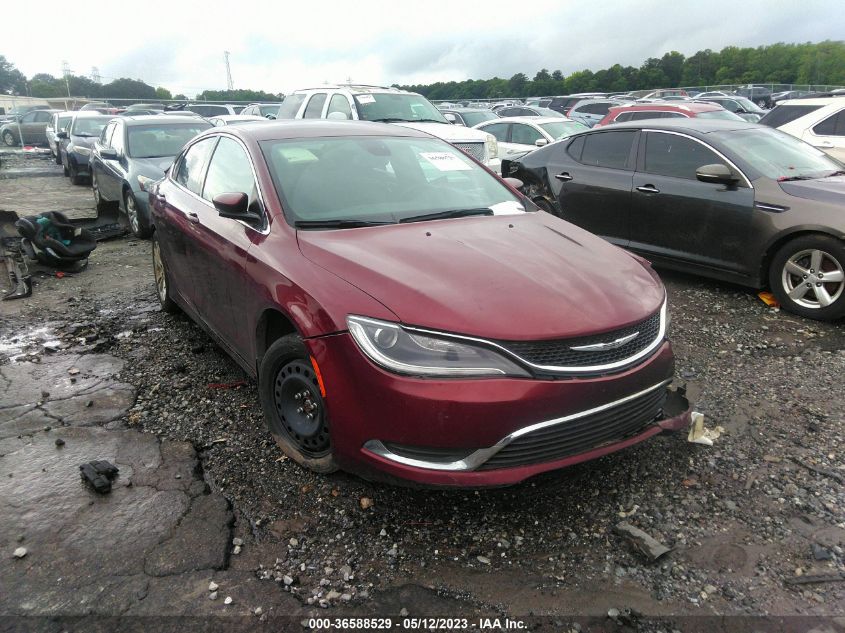 2016 CHRYSLER 200 LIMITED - 1C3CCCABXGN151337