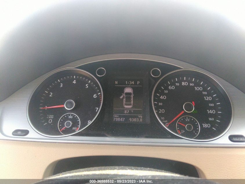 2013 VOLKSWAGEN CC SPORT PLUS - WVWBN7AN2DE504250