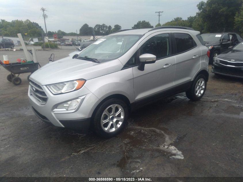 2018 FORD ECOSPORT SE - MAJ3P1TE2JC169979