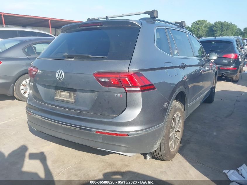 2018 VOLKSWAGEN TIGUAN SEL/SE - 3VV3B7AX4JM195998