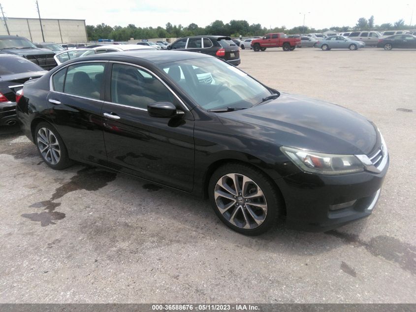 2014 HONDA ACCORD SEDAN SPORT - 1HGCR2F52EA104557