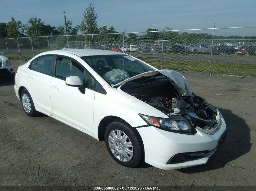 2013 HONDA CIVIC SDN LX - 19XFB2F54DE274267