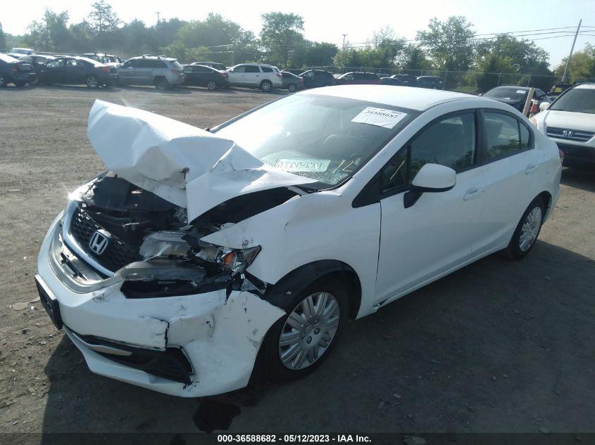 2013 HONDA CIVIC SDN LX - 19XFB2F54DE274267