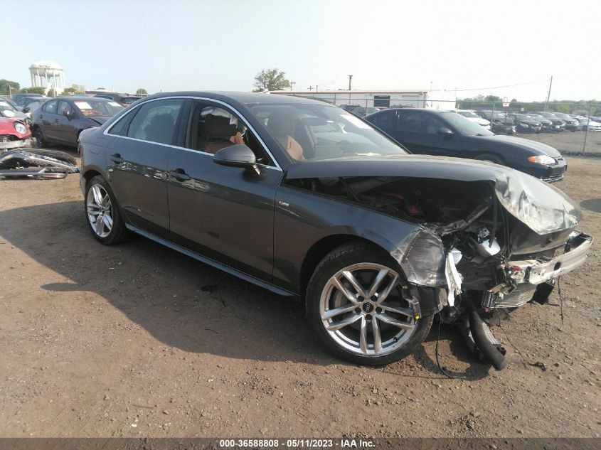 2021 AUDI A4 SEDAN S LINE PREMIUM PLUS - WAUEAAF47MA014705
