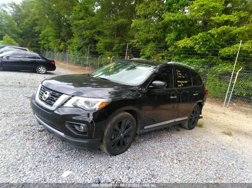 2017 NISSAN PATHFINDER PLATINUM - 5N1DR2MN0HC659078