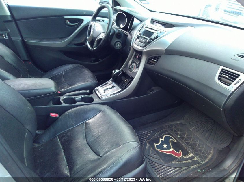 2013 HYUNDAI ELANTRA LIMITED - KMHDH4AE9DU675741