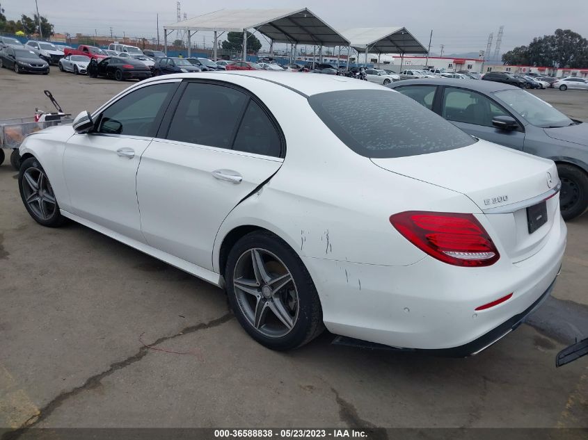 2017 MERCEDES-BENZ E-CLASS E 300 - WDDZF4JB1HA007483