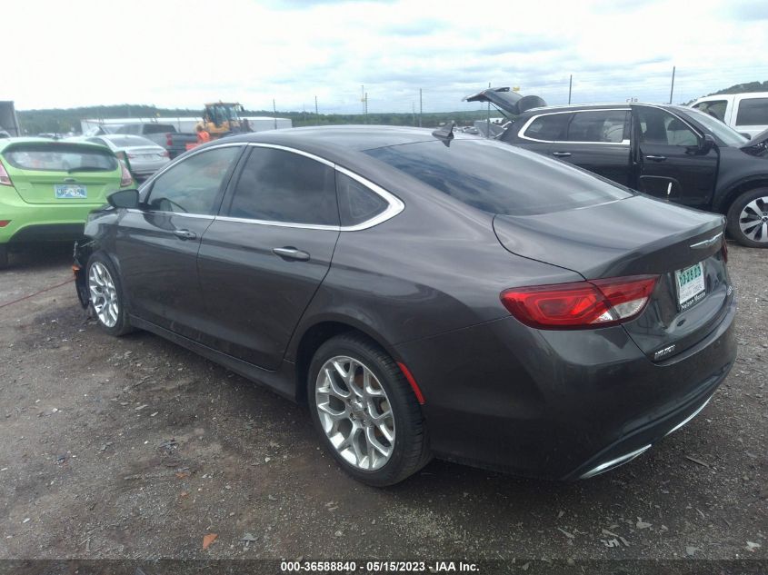 2016 CHRYSLER 200 C - 1C3CCCCG5GN122983