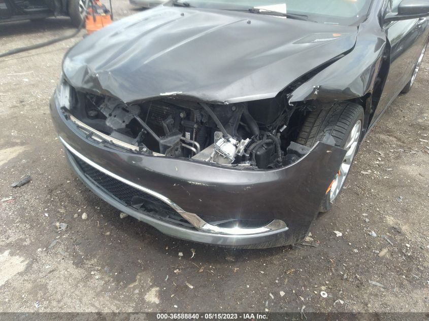2016 CHRYSLER 200 C - 1C3CCCCG5GN122983