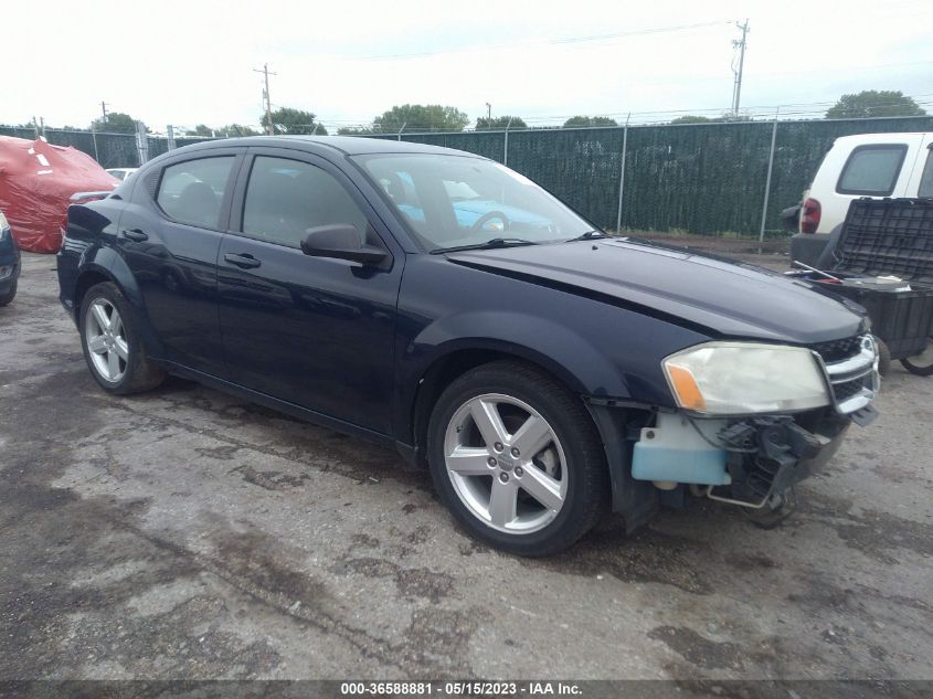 2013 DODGE AVENGER SE - 1C3CDZAB0DN680663