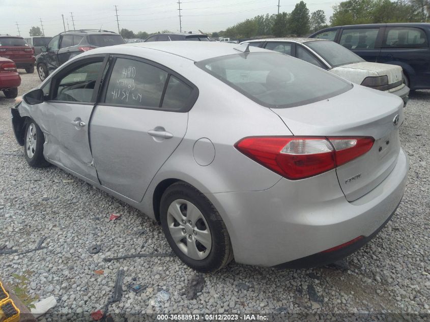 2016 KIA FORTE LX - KNAFX4A64G5499640
