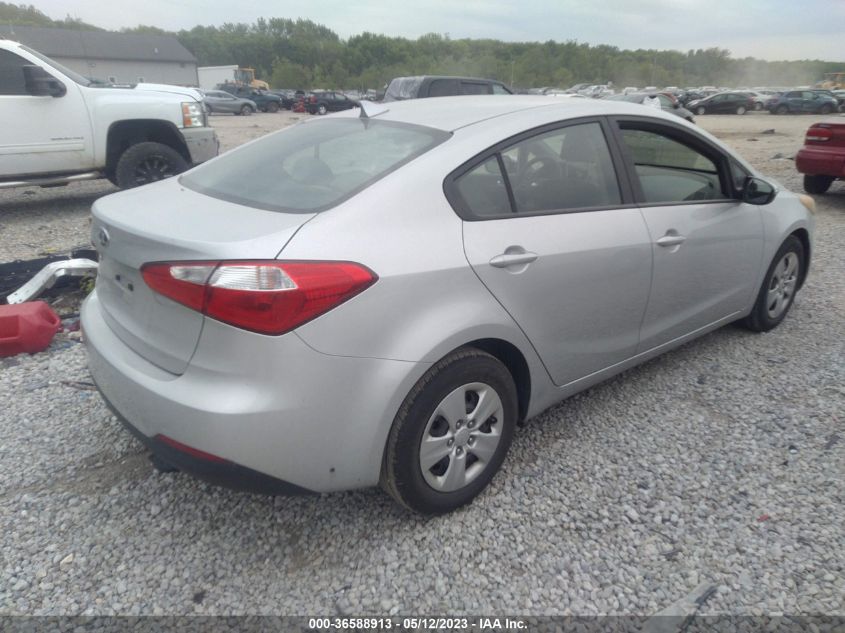 2016 KIA FORTE LX - KNAFX4A64G5499640