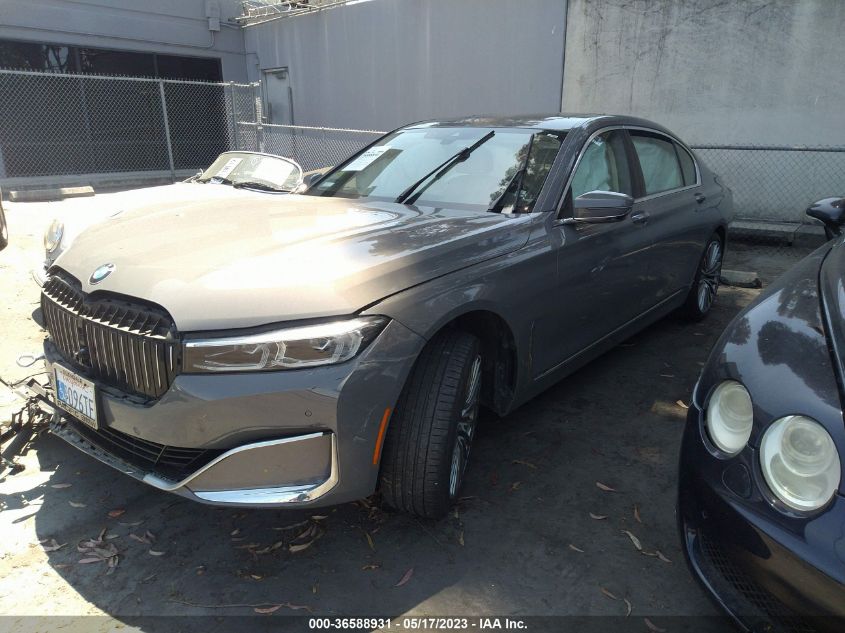 2020 BMW 7 SERIES 740I - WBA7T2C03LCD56488