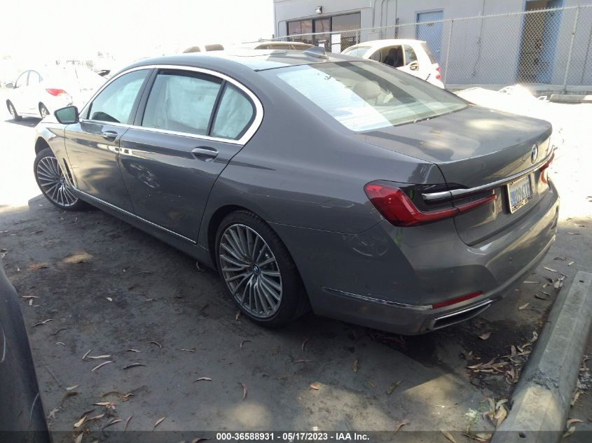 2020 BMW 7 SERIES 740I - WBA7T2C03LCD56488