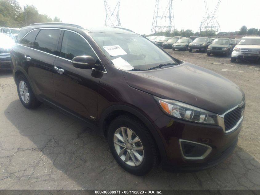 2016 KIA SORENTO LX - 5XYPGDA37GG073719