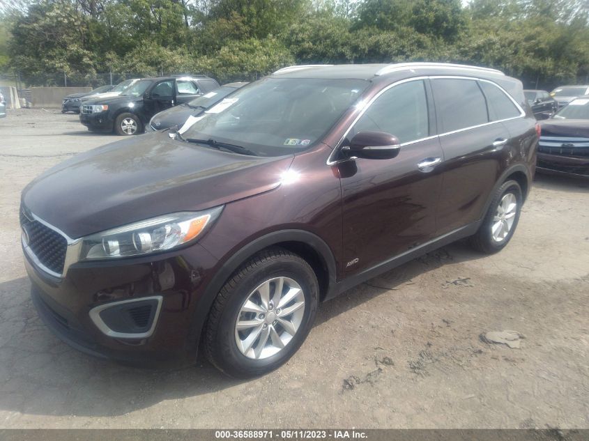 2016 KIA SORENTO LX - 5XYPGDA37GG073719