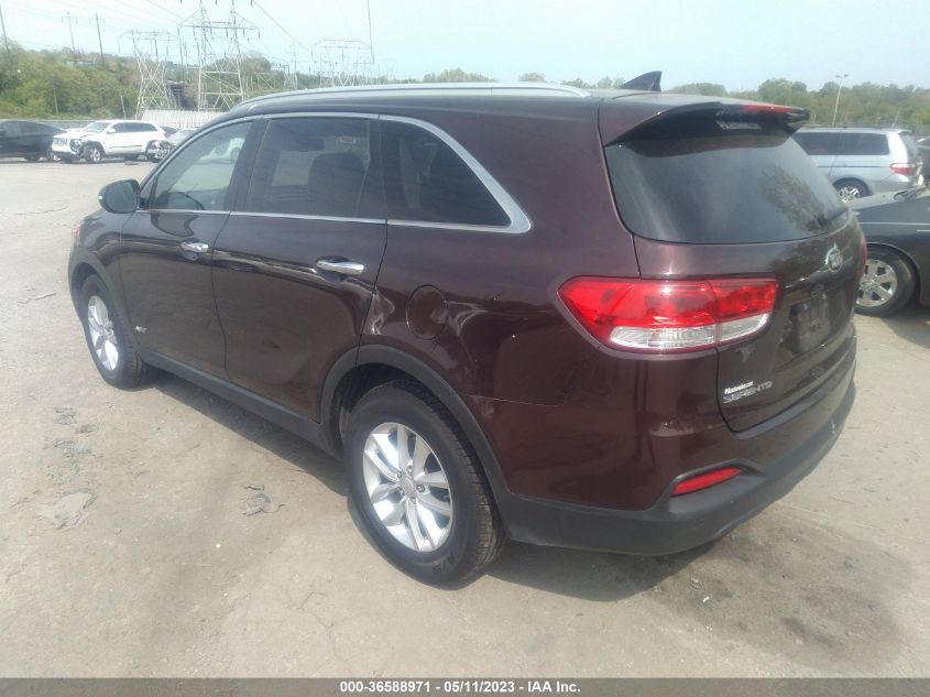 2016 KIA SORENTO LX - 5XYPGDA37GG073719