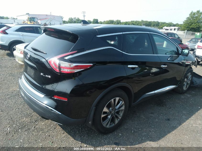 2017 NISSAN MURANO SL - 5N1AZ2MHXHN141013