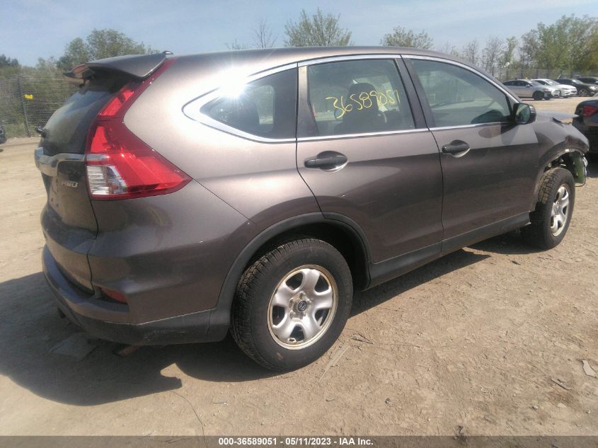 2015 HONDA CR-V LX - 2HKRM4H3XFH618021