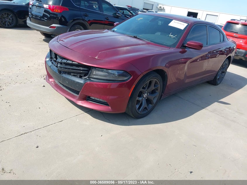 VIN 2C3CDXHG8HH614074 2017 DODGE CHARGER SXT