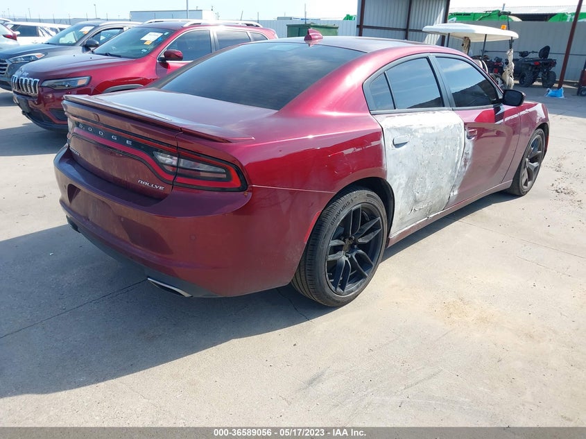 VIN 2C3CDXHG8HH614074 2017 DODGE CHARGER SXT