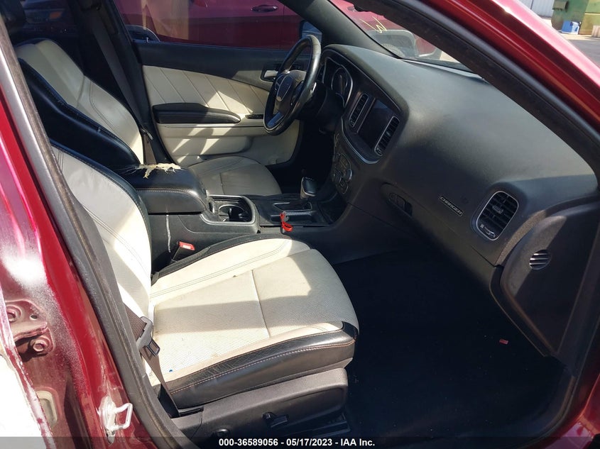 VIN 2C3CDXHG8HH614074 2017 DODGE CHARGER SXT