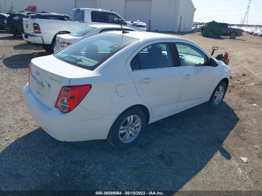 2013 CHEVROLET SONIC LT - 1G1JC5SH9D4120088