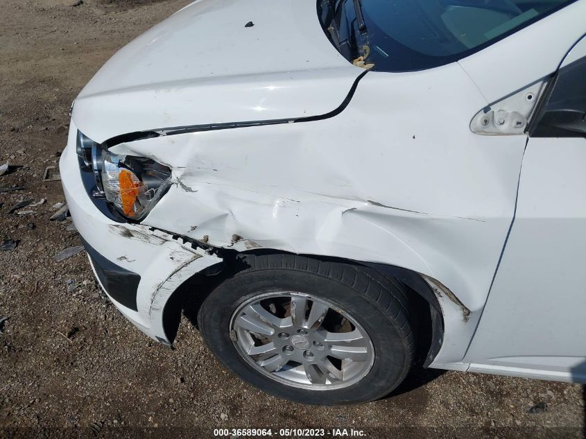 2013 CHEVROLET SONIC LT - 1G1JC5SH9D4120088