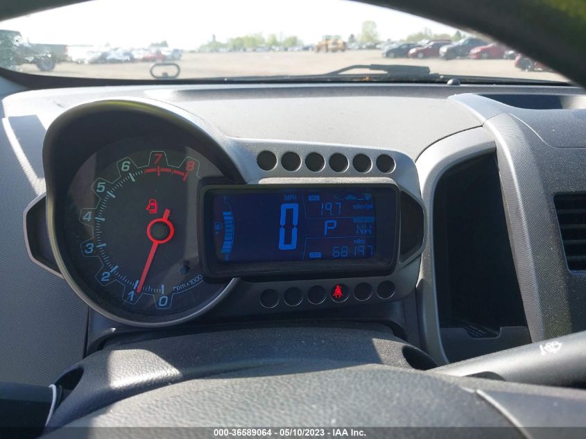 2013 CHEVROLET SONIC LT - 1G1JC5SH9D4120088