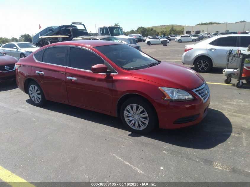 2013 NISSAN SENTRA SV - 3N1AB7AP3DL703297