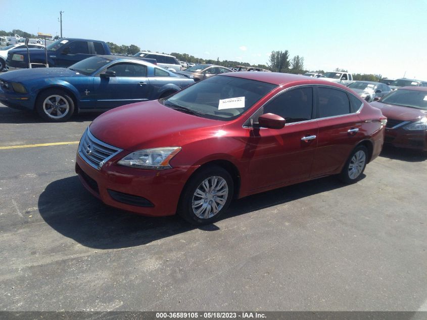 2013 NISSAN SENTRA SV - 3N1AB7AP3DL703297