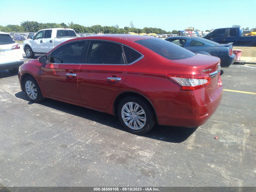 2013 NISSAN SENTRA SV - 3N1AB7AP3DL703297