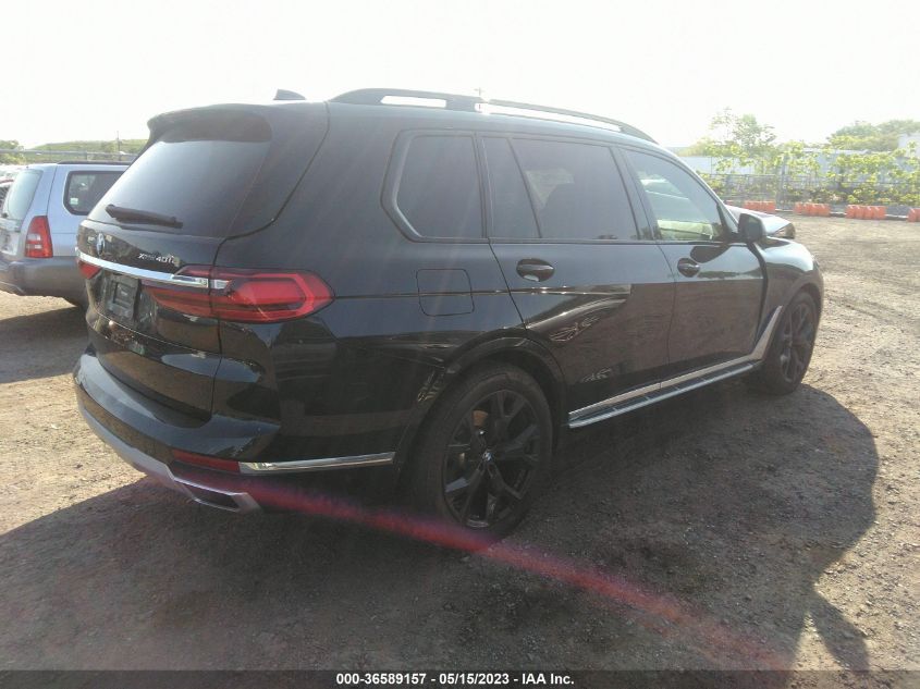 2022 BMW X7 XDRIVE40I 5UXCW2C07N9K89463