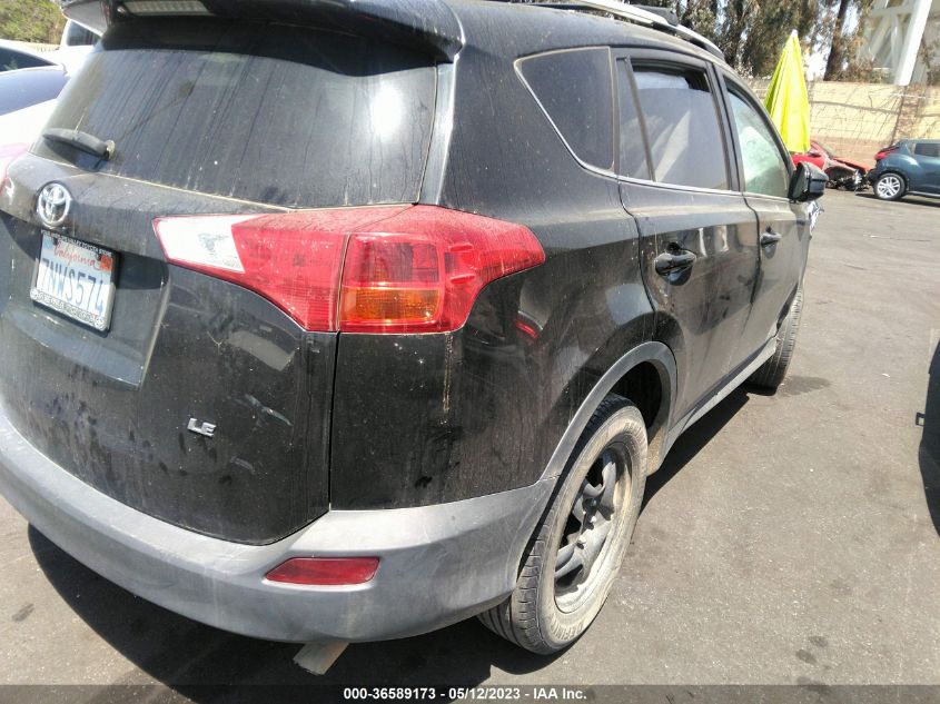 2015 TOYOTA RAV4 LE - 2T3ZFREV4FW231244