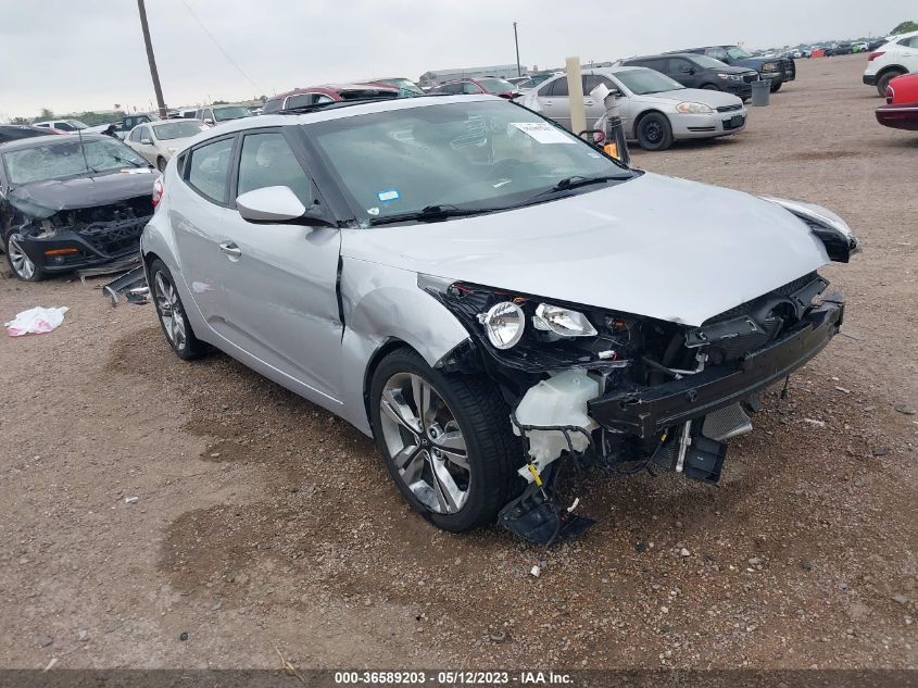 KMHTC6ADXHU323898 HYUNDAI VELOSTER VALUE EDITION 2017