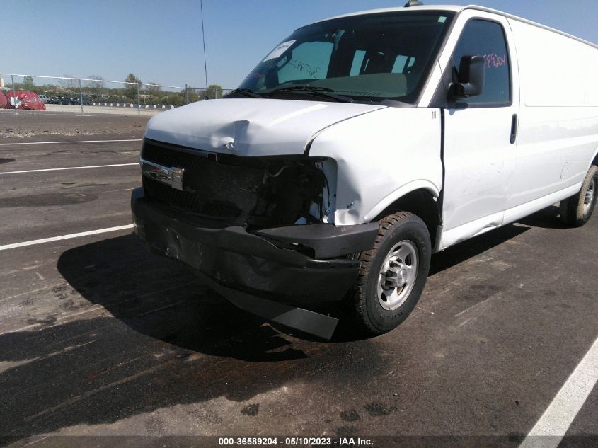 2019 CHEVROLET EXPRESS 2500 WORK VAN 1GCWGBFP3K1219585